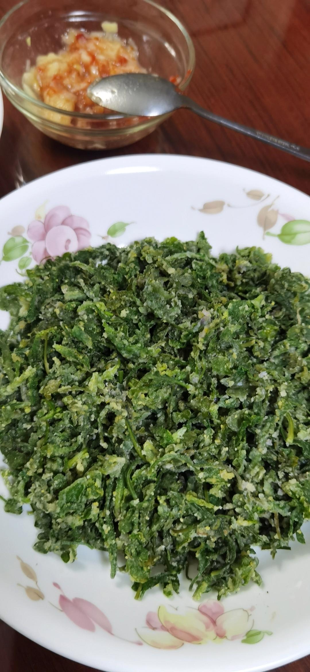 蒸荠菜
