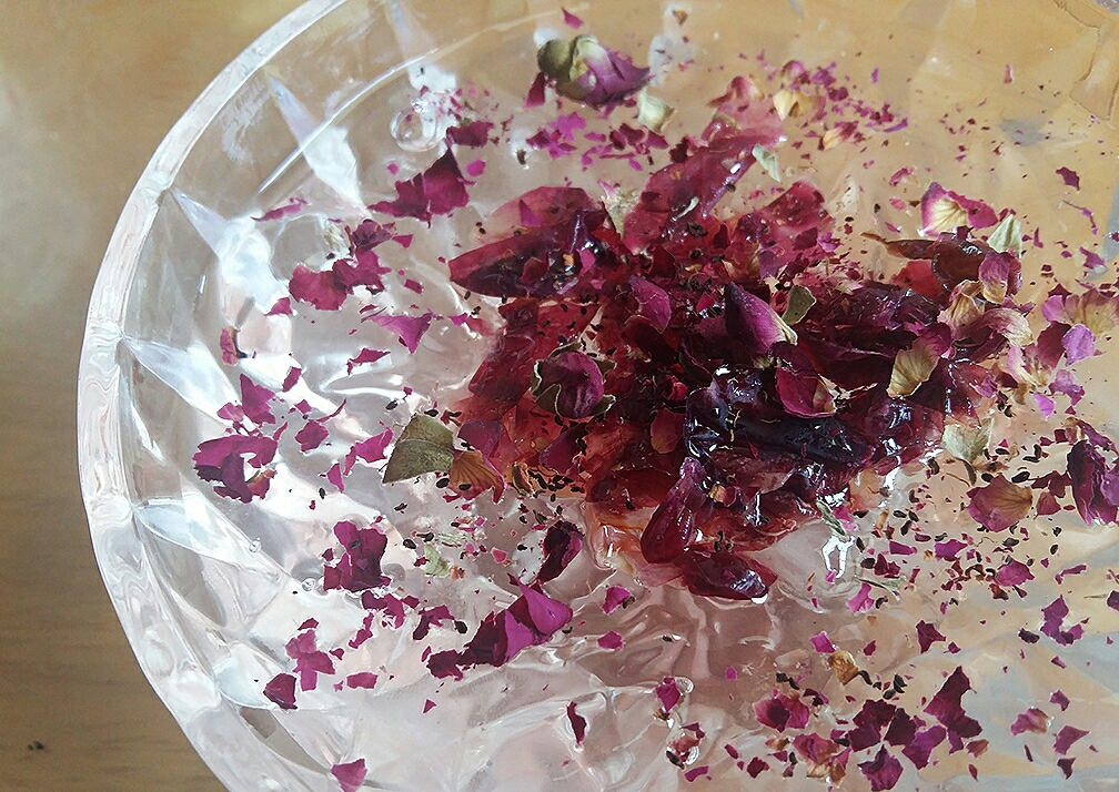 玫瑰冰粉🌹的做法