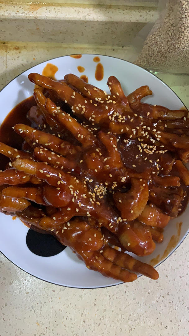 韩式辣鸡爪