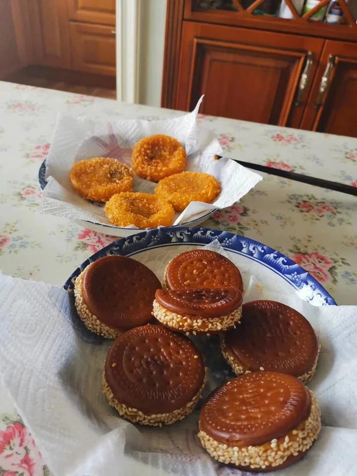 外酥里糯的南瓜饼