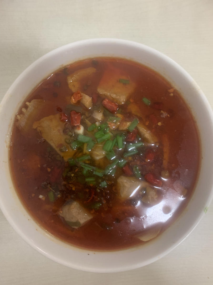 水煮肉片（肯定不翻车）