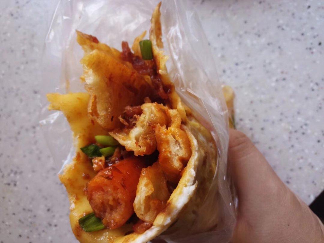 平底锅版煎饼果子