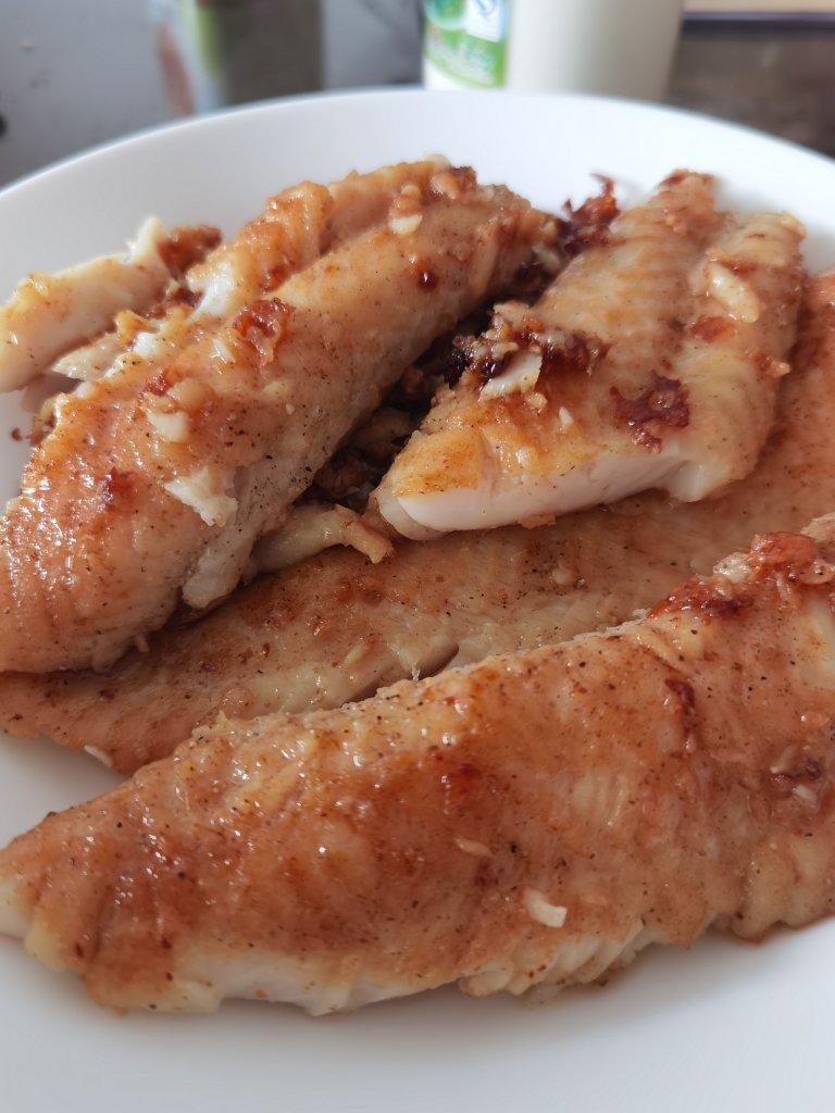 香煎巴沙鱼（龙利鱼）