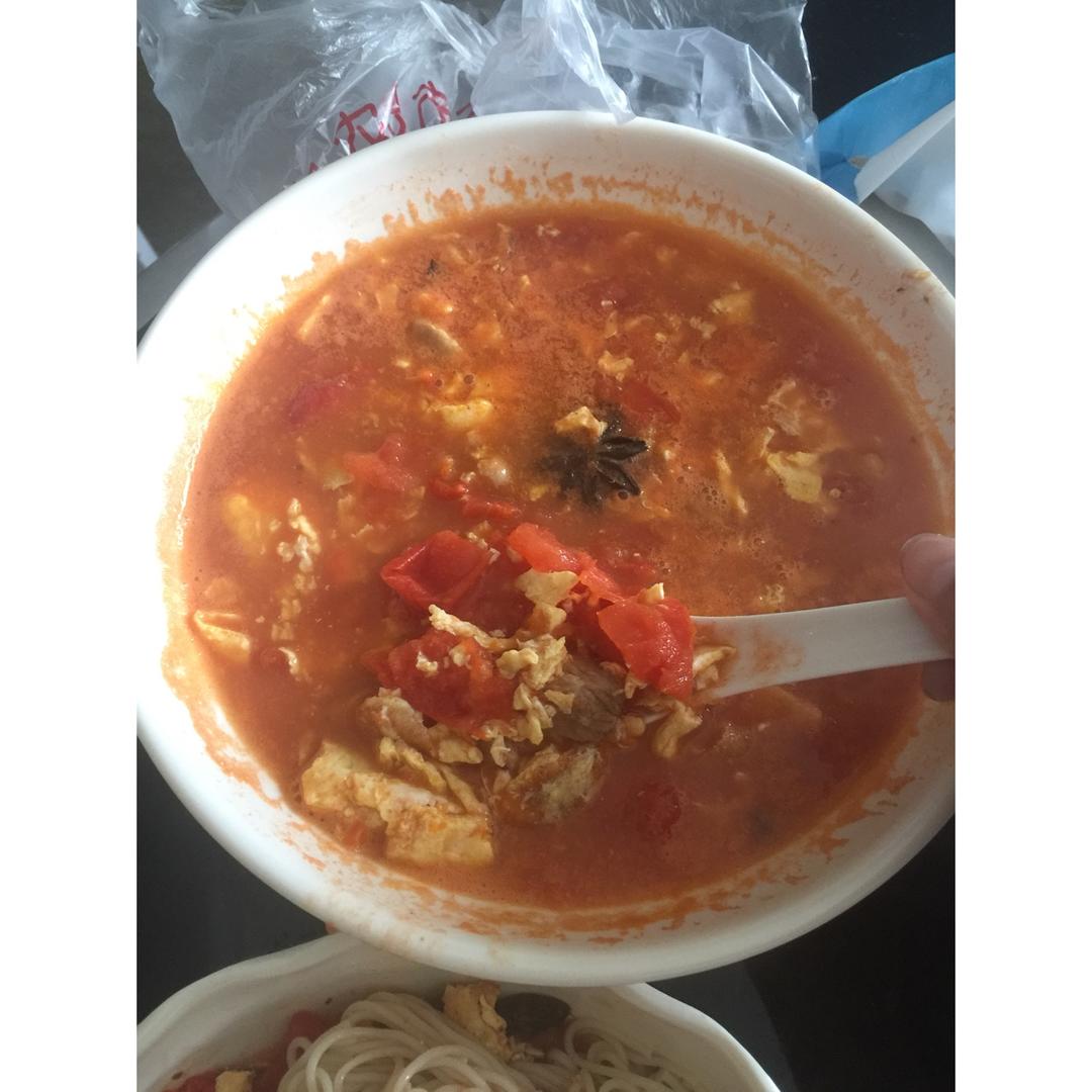 (外婆真传)西红柿打卤面