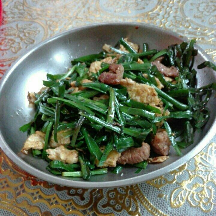韭菜炒鸡蛋