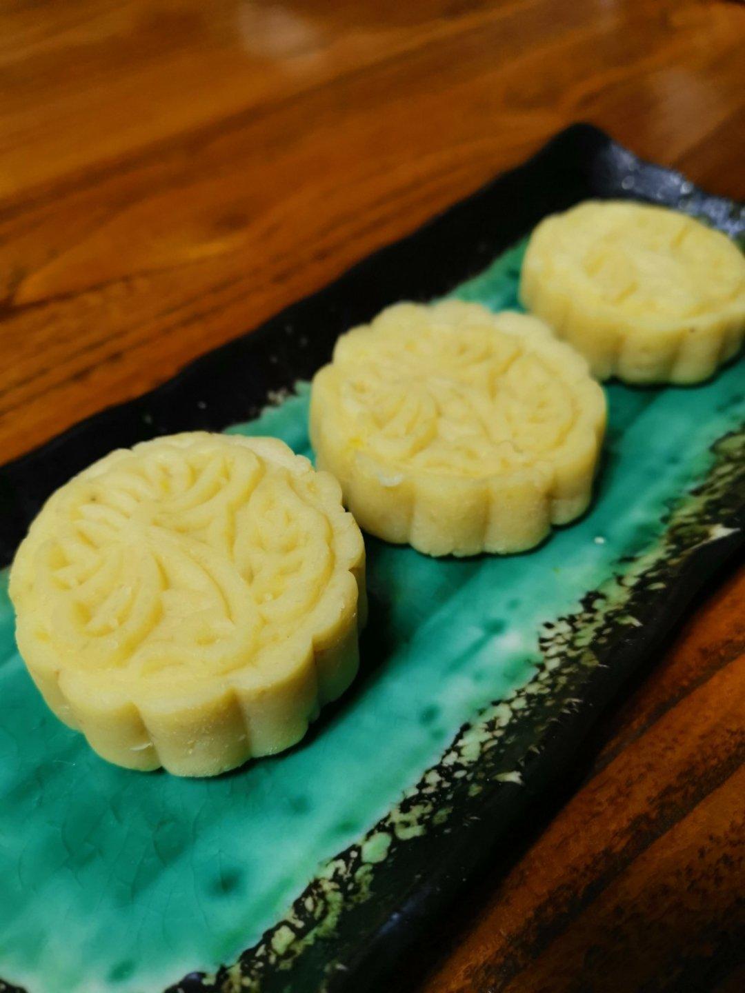 绿豆糕（自制脱皮绿豆）