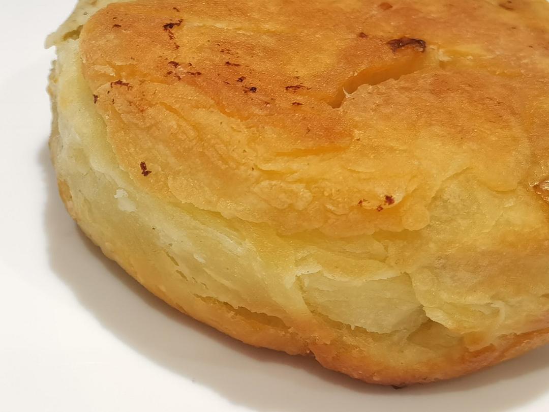 薄皮大馅韭菜鸡蛋饼