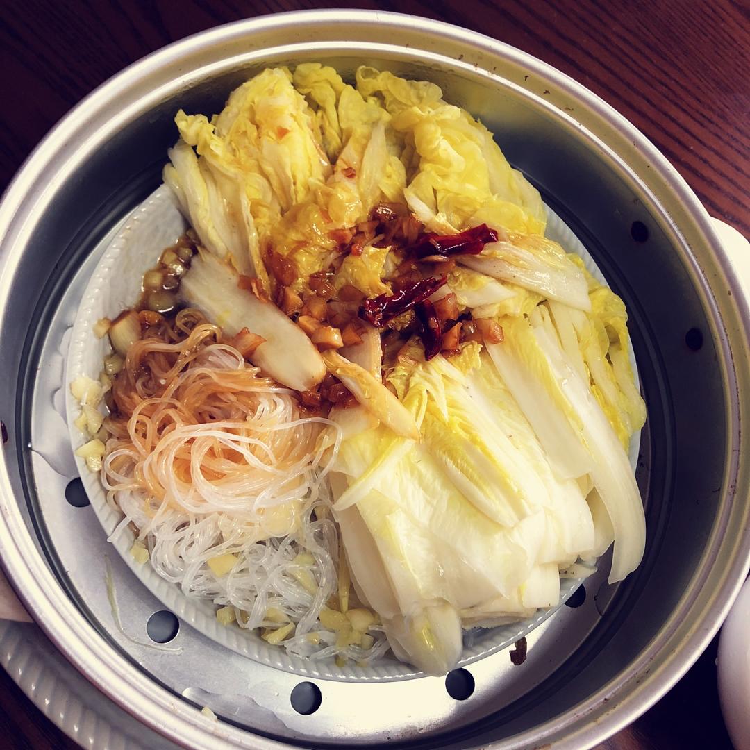 蒜蓉粉丝娃娃菜
