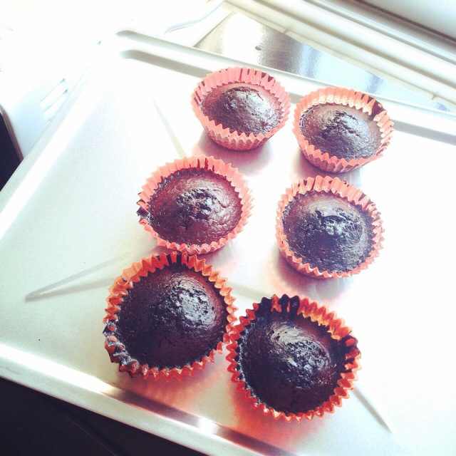 莫尼卡美食厨房：爆浆巧克力蛋糕