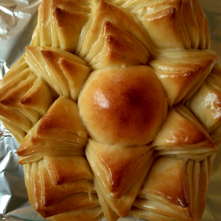 太阳花手撕面包