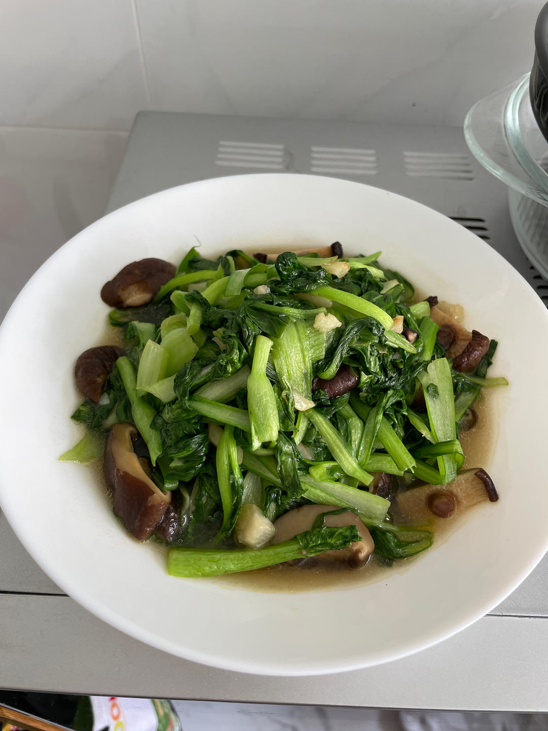 香菇油菜（简单快手）