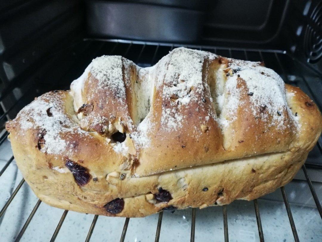 全麦核桃包～软欧包