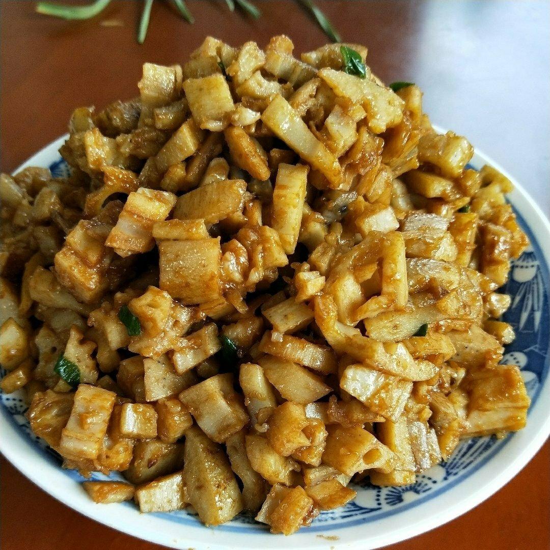 酸甜的开胃菜-  糖醋藕丁