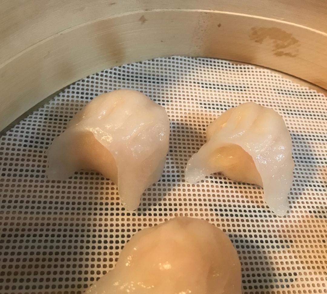 弯梳虾饺