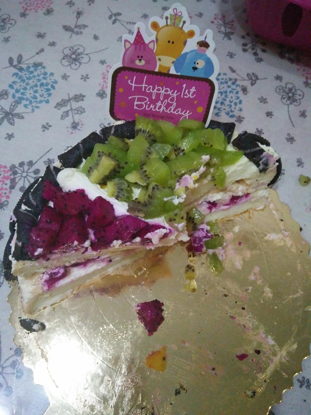 8寸水果生日蛋糕