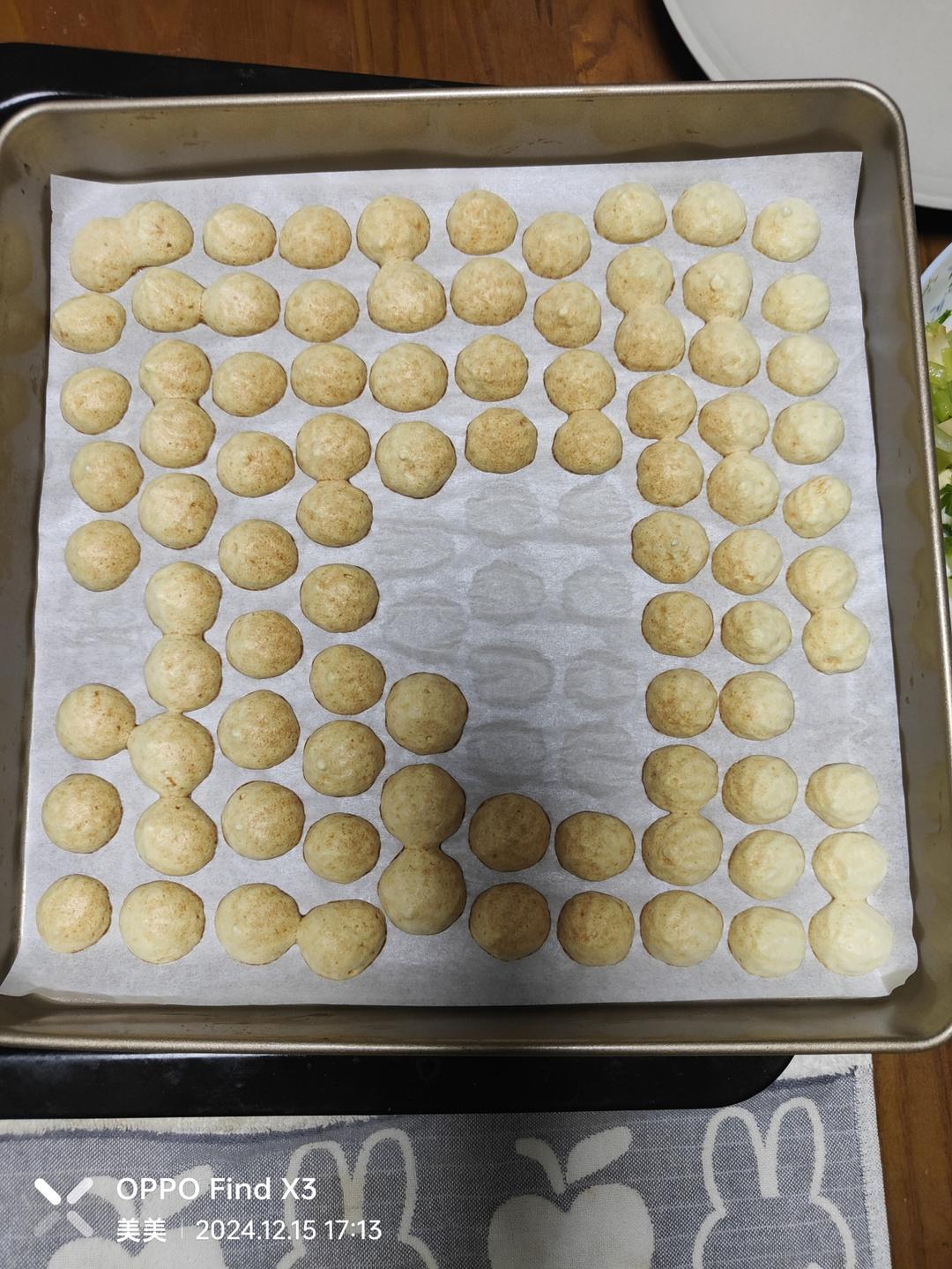 超简单原味溶豆（无酸奶版）