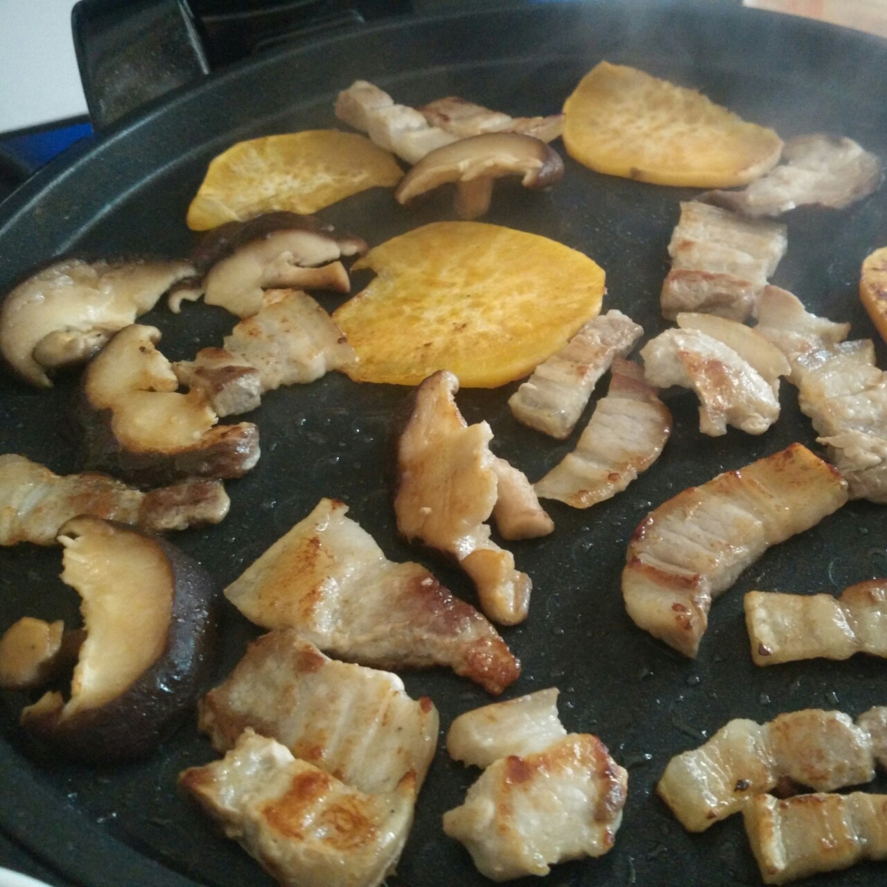 电饼铛 韩式烤五花肉