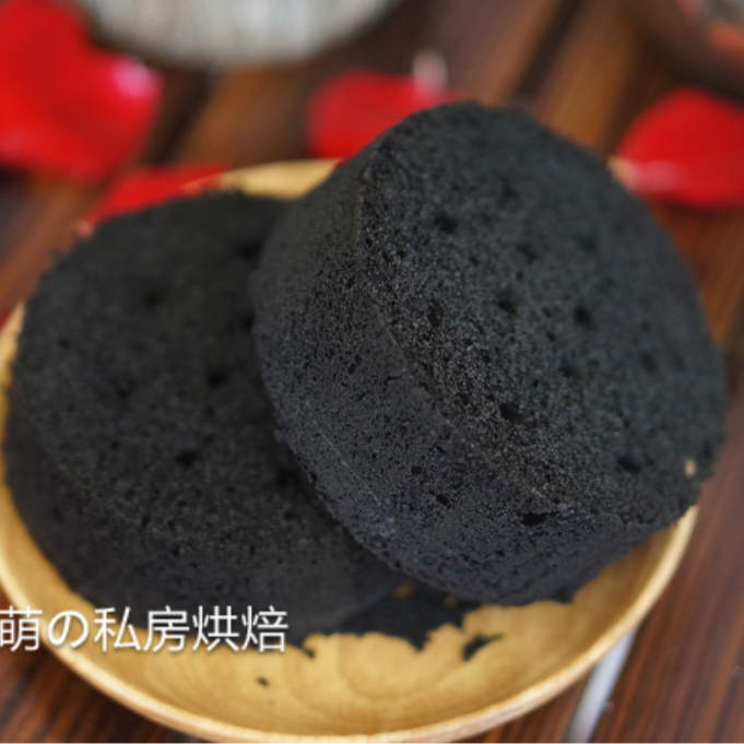 香喷喷的芝麻奥利奥煤球戚风