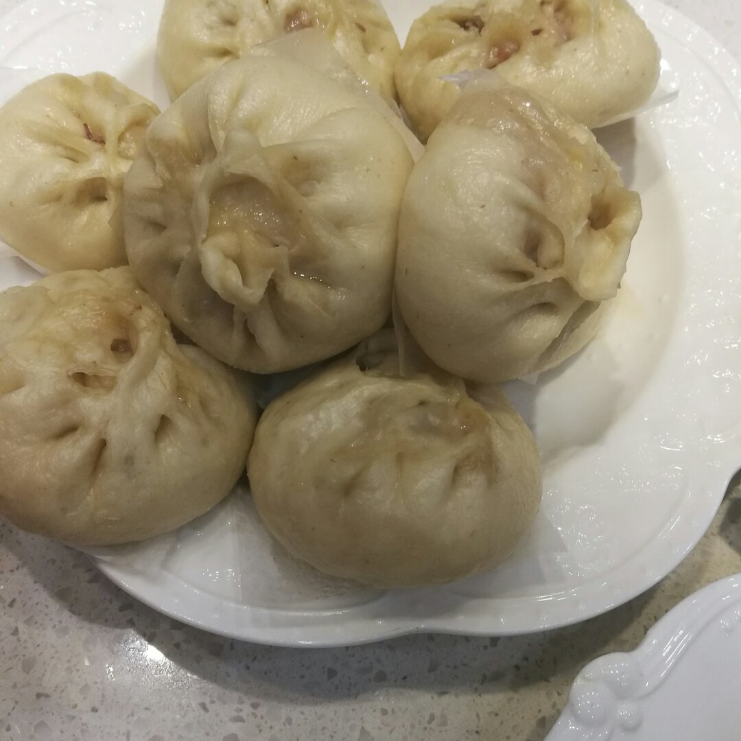 堂妈教你山菜鲜肉大包子