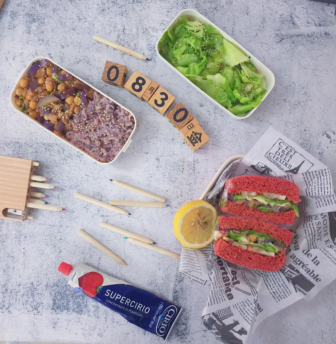 【健康三餐】鹰嘴豆鸡胸茄子饭