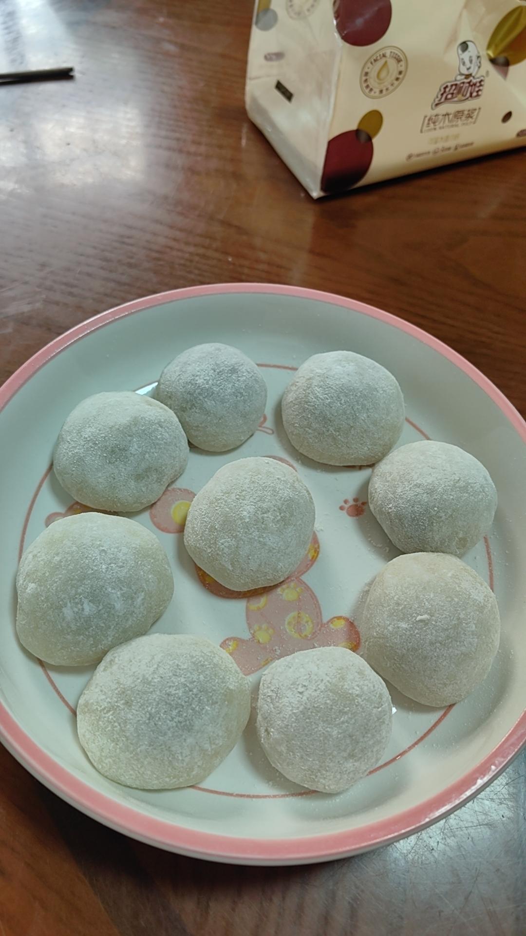 下午茶糕点【椰蓉豆沙糯米糍】超简单