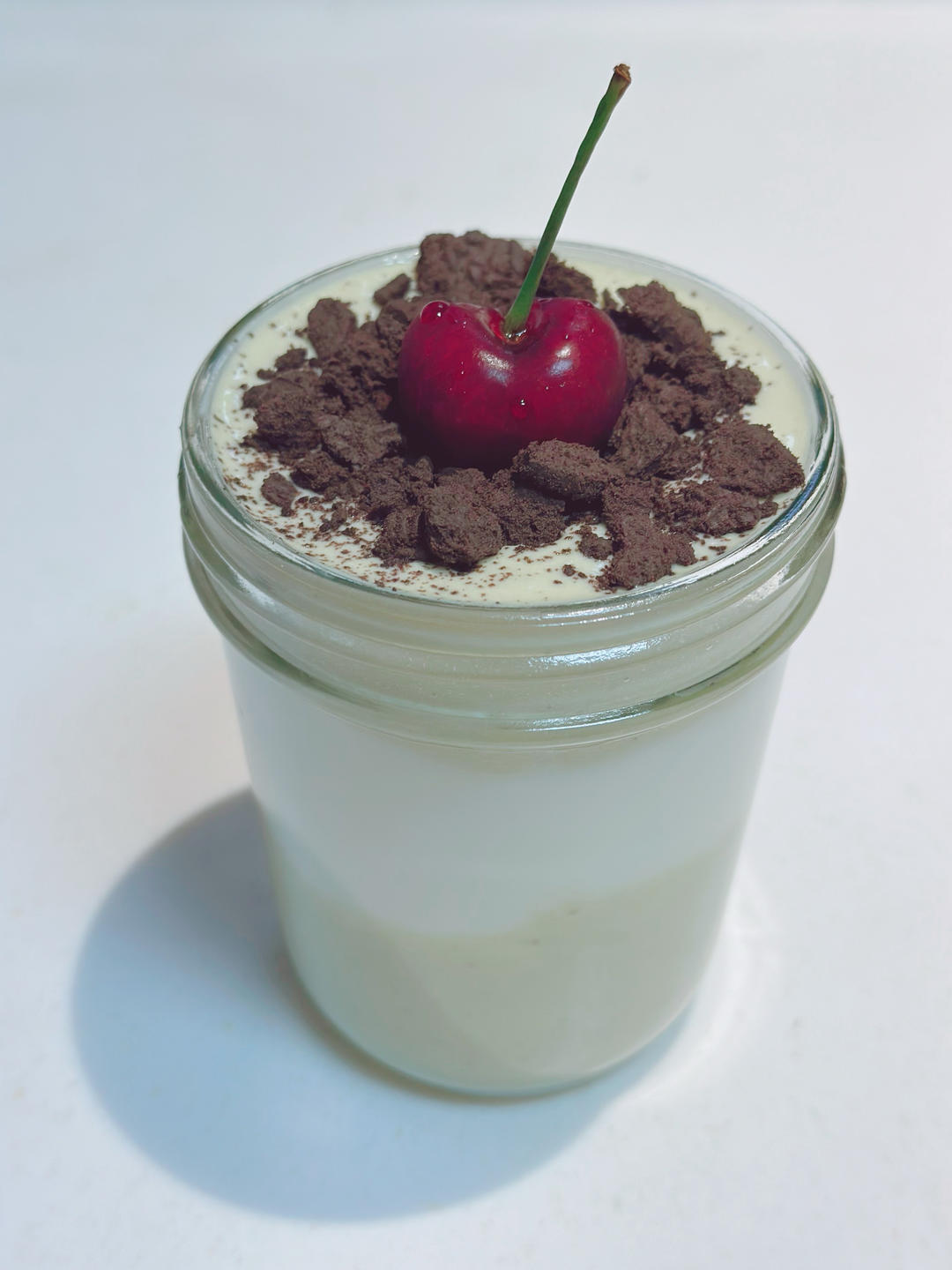 双色牛油果奶昔