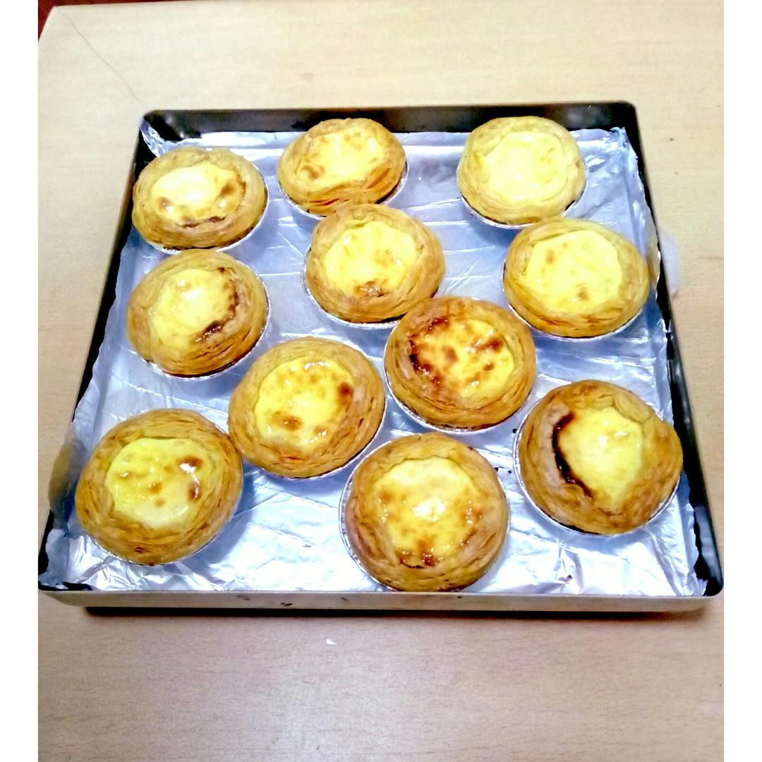 不加淡奶油蛋挞