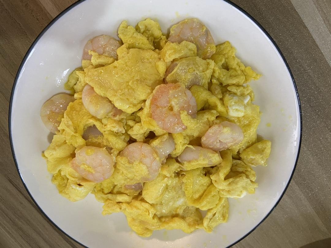 鲜香嫩滑的 虾仁滑蛋
