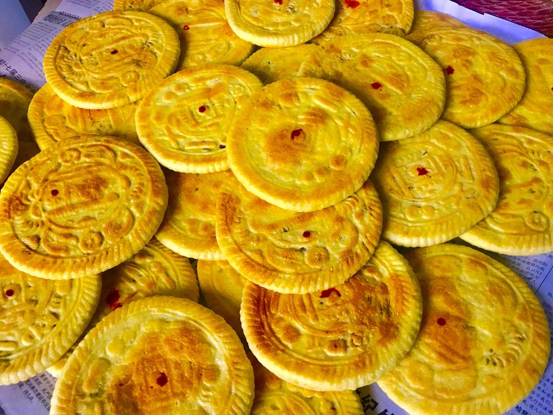 山西手工空心月饼