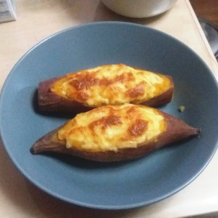 芝士奶油焗红薯