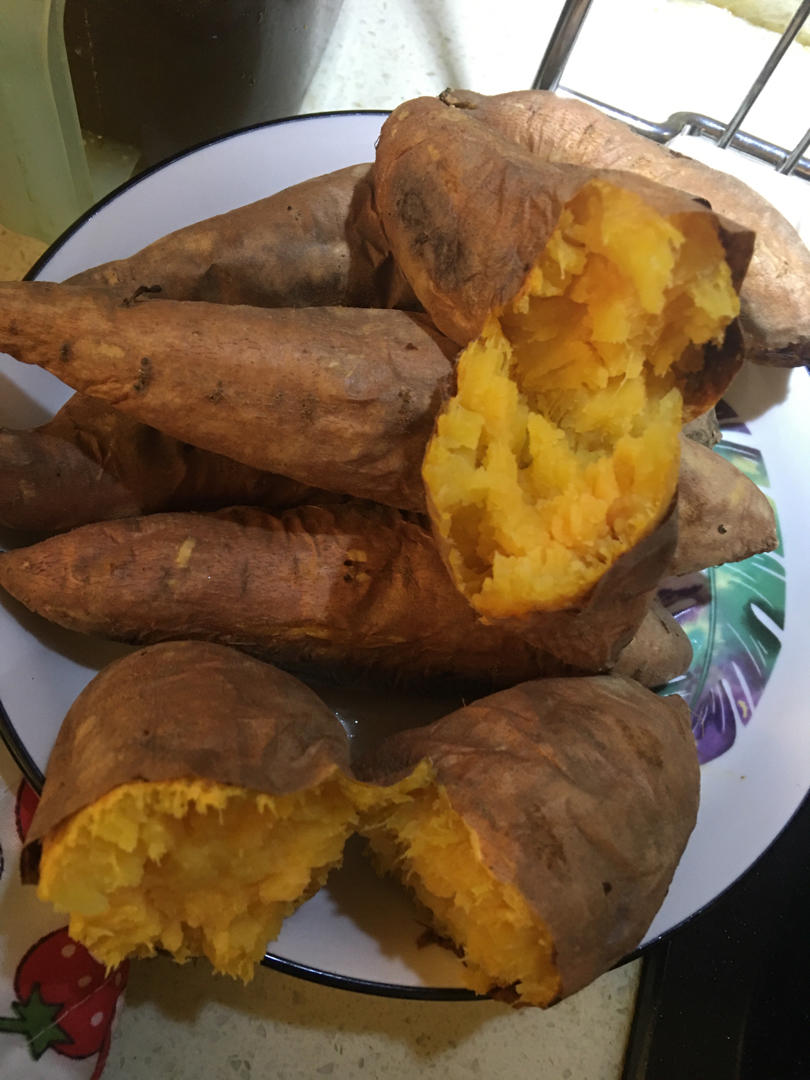 烤箱版烤地瓜秘籍