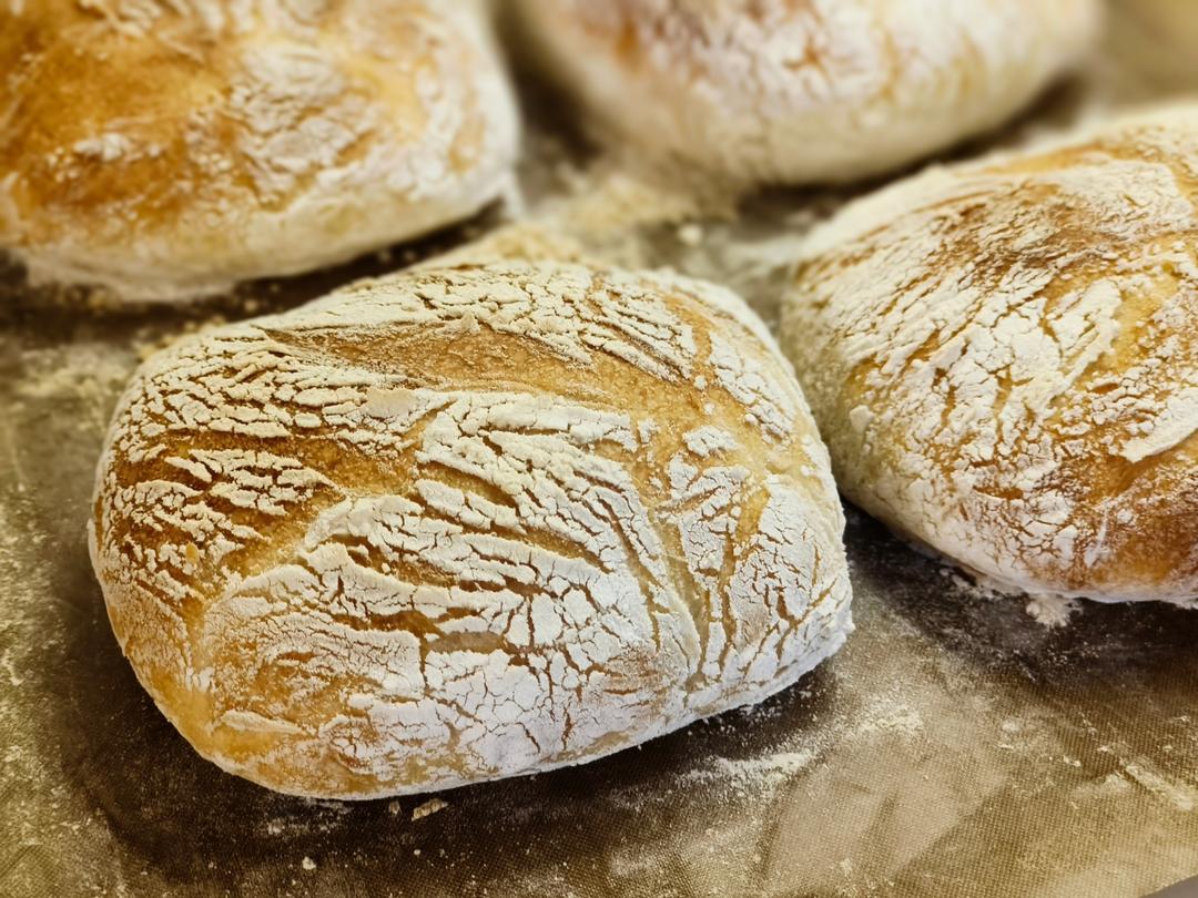 【ciabatta】家庭版恰巴塔，软乎乎的拖鞋面包