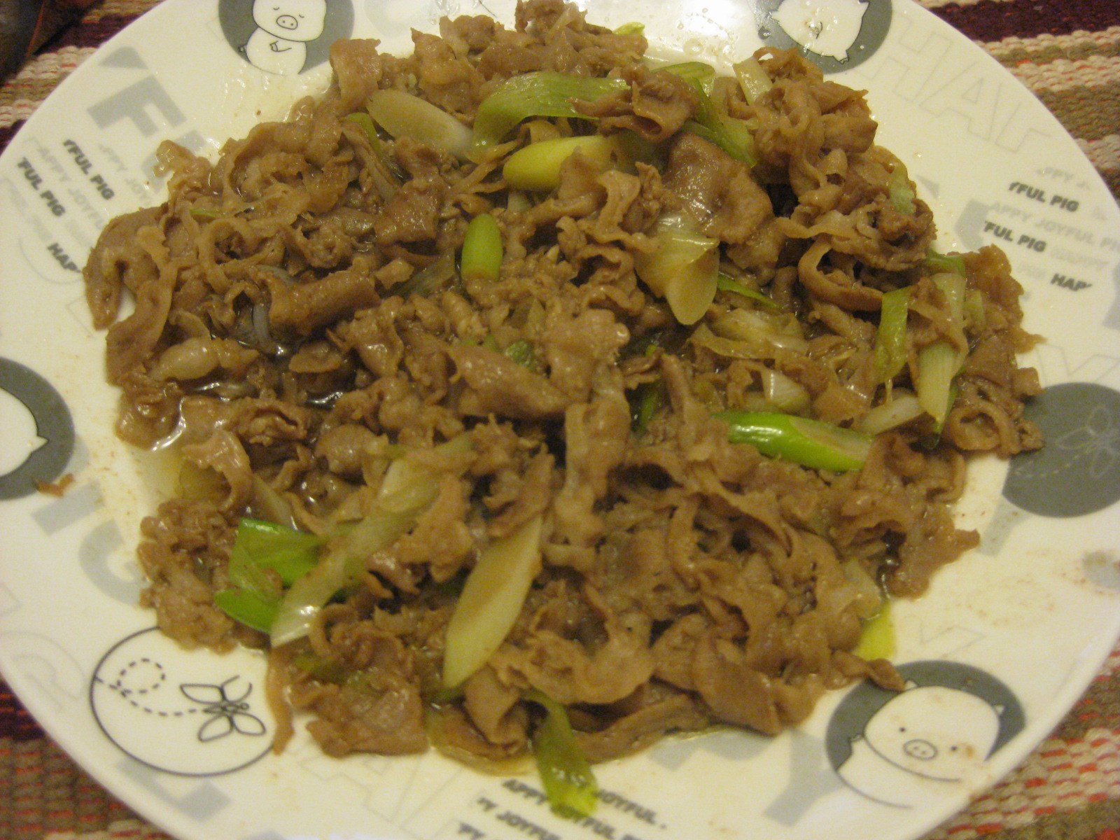 葱爆羊肉