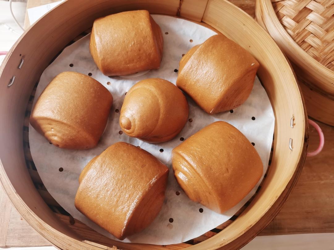 简单快手的红糖馒头