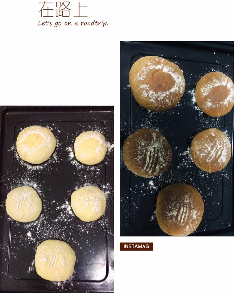 酸奶蜜红豆餐包