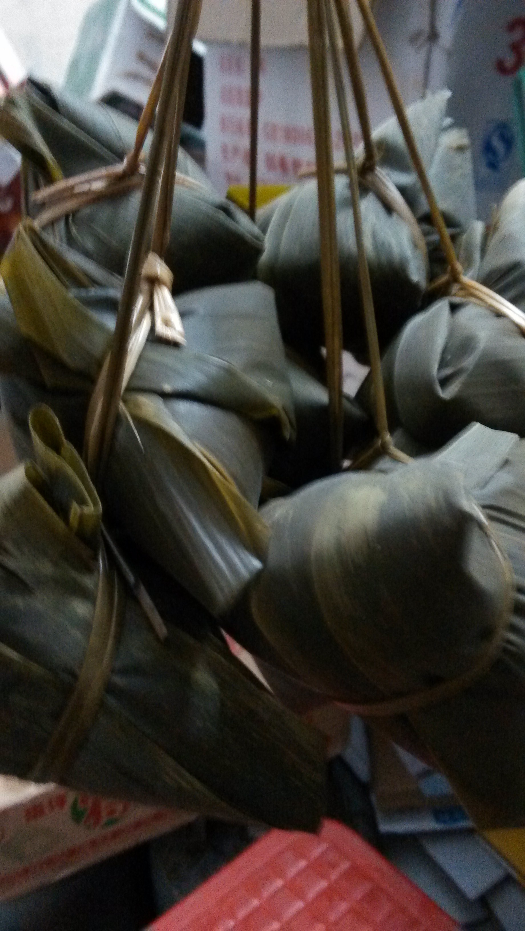 包粽子