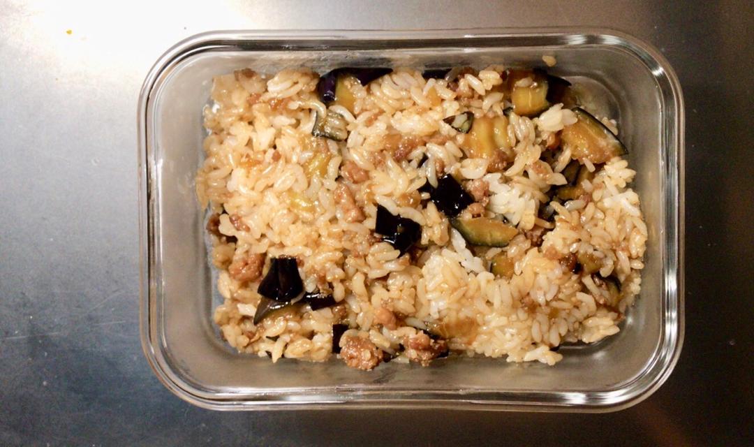 特别好吃的茄子炒饭