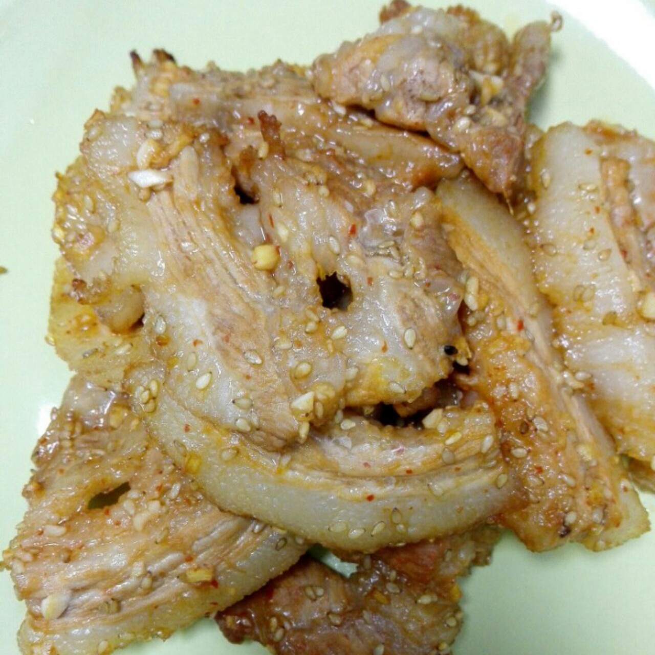 韩式烤五花肉