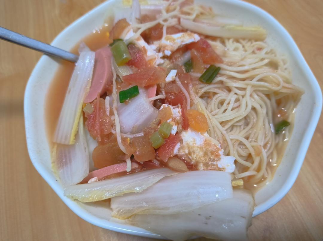 十来分钟做好/番茄鸡蛋面🍜
