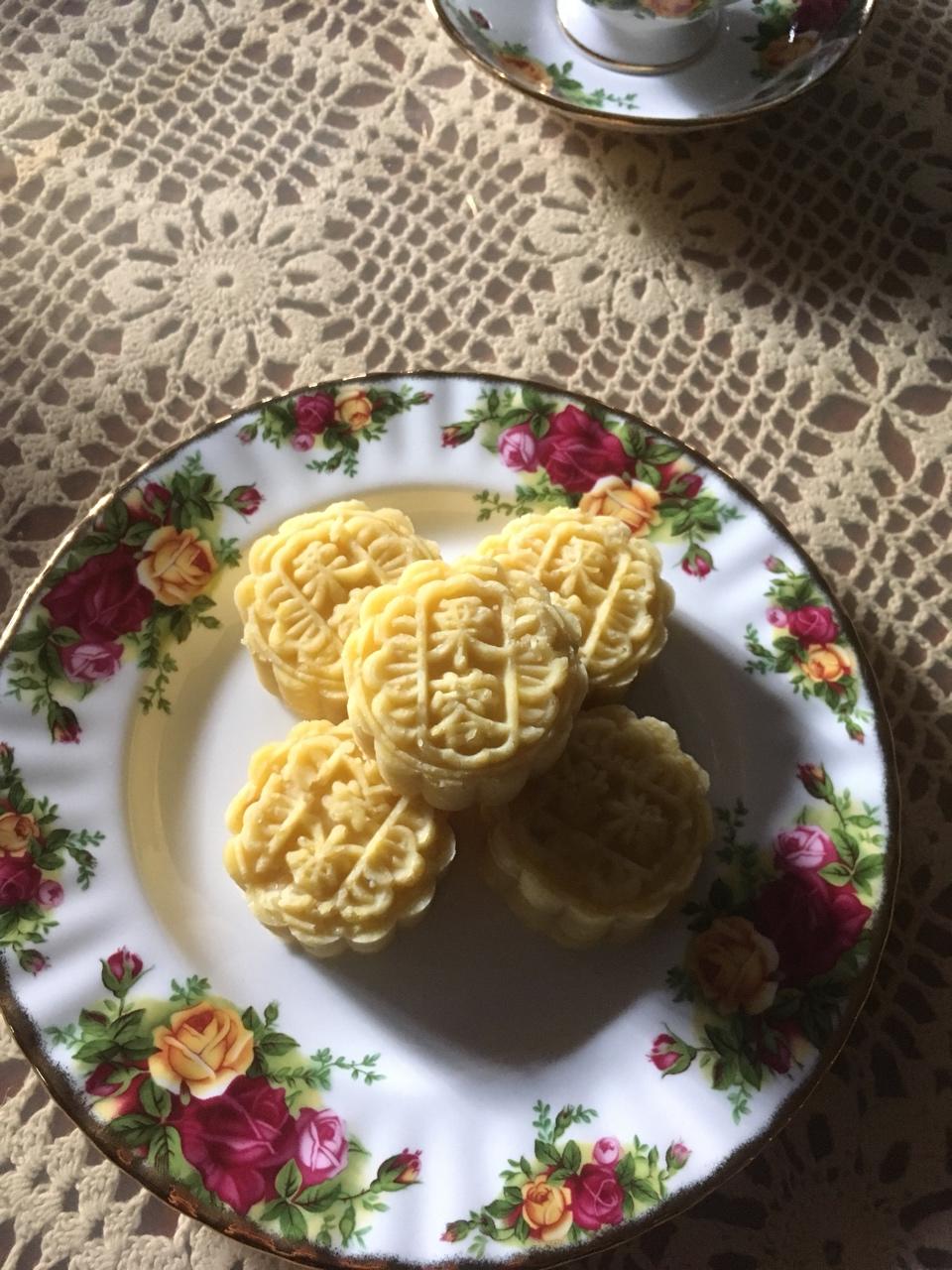 懒汉免炒绿豆沙(绿豆糕)