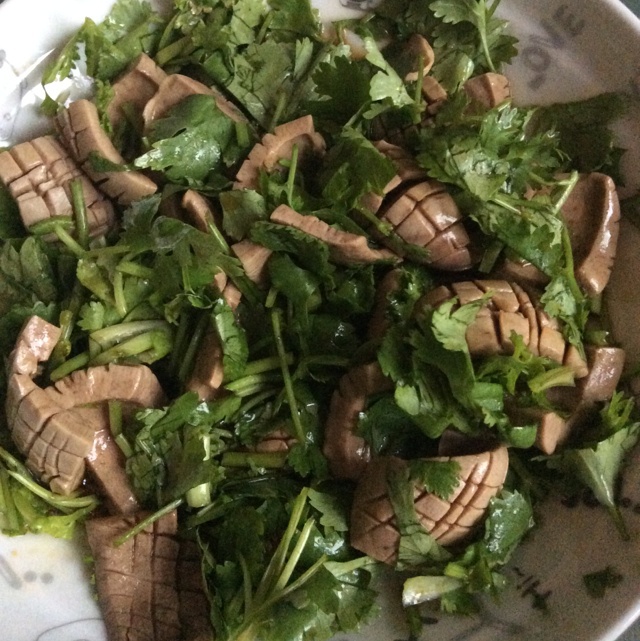 炝拌腰花
