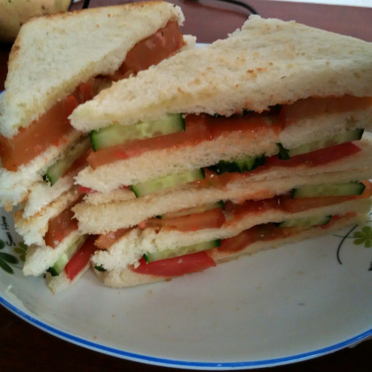早餐 培根 三明治
