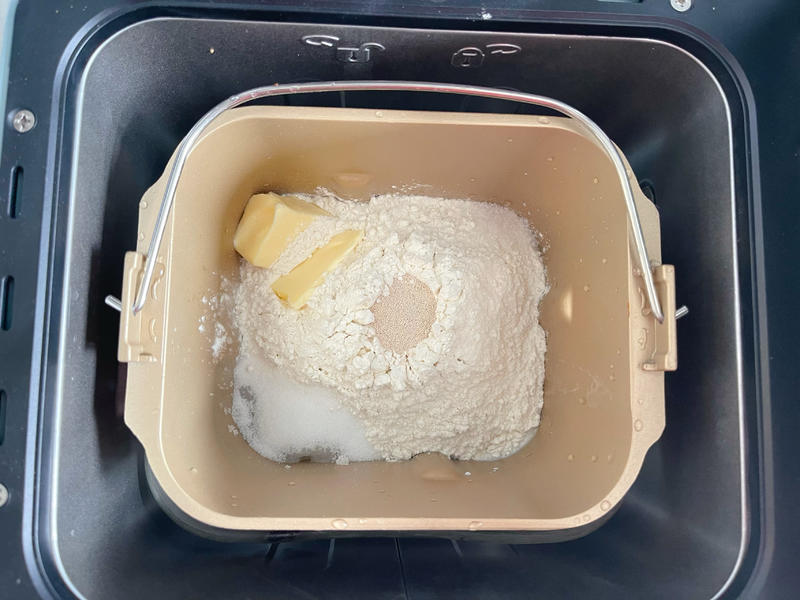 纯奶手撕吐司的做法 步骤1