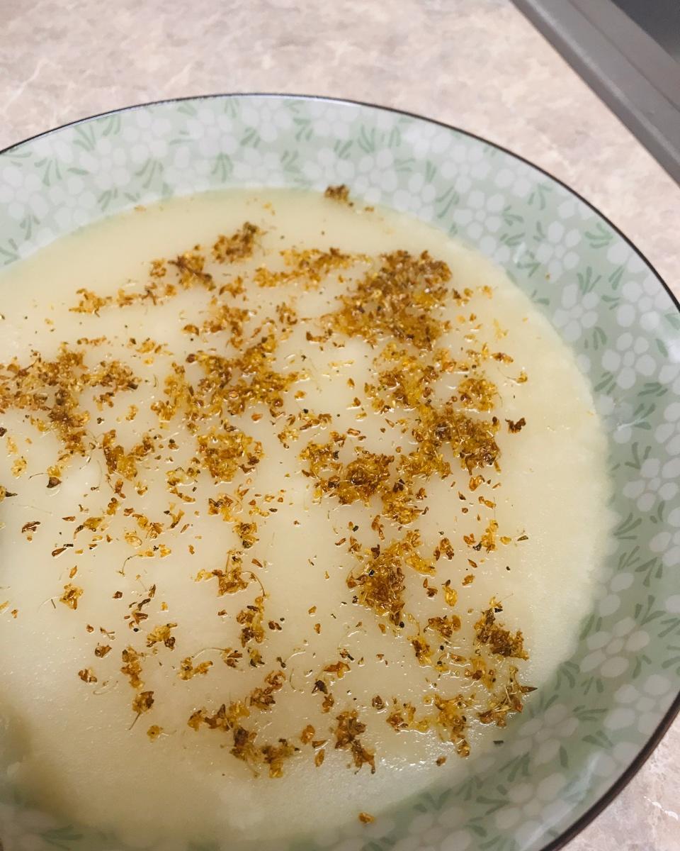 桂花拉糕