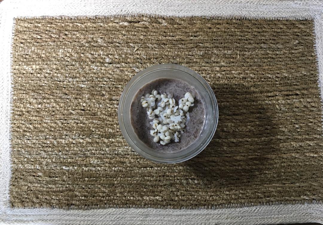 红豆薏米奶昔银耳汤🥣[健康糖水]