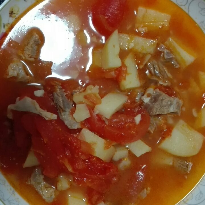 老丁的私房菜-番茄牛腩煲