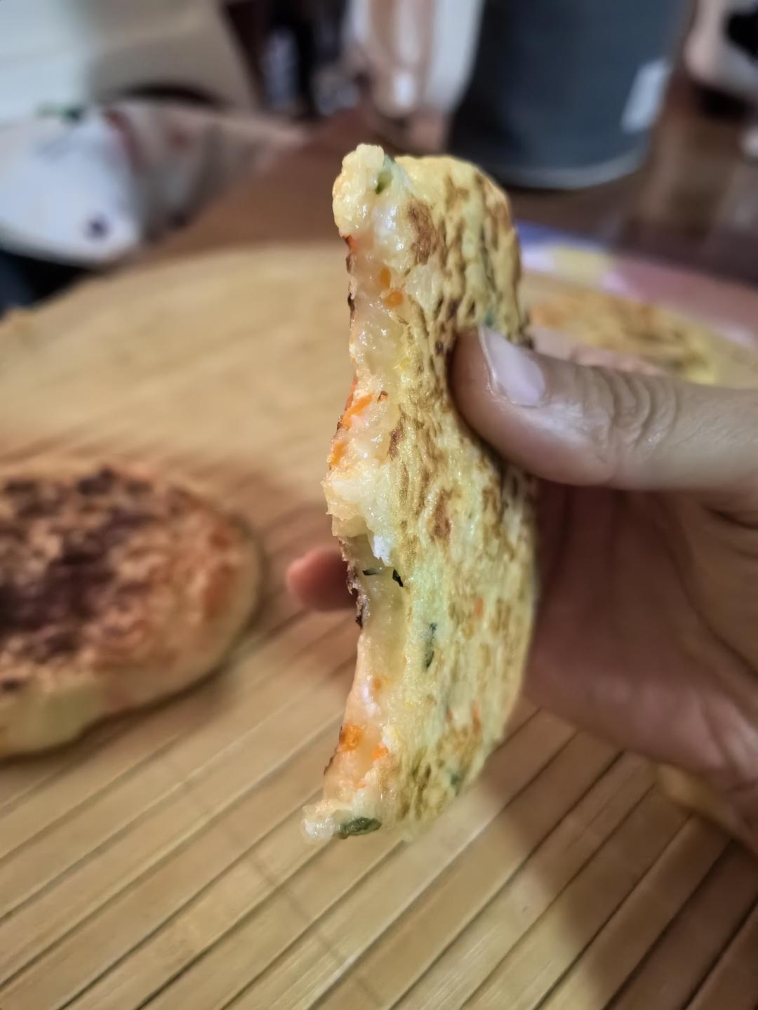 土豆鲜虾饼【宝宝辅食】
