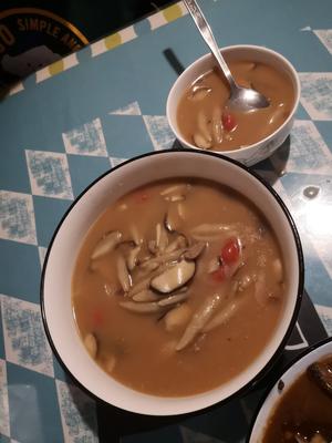 孩子最爱的蘑菇汤莜面鱼鱼的做法 步骤12