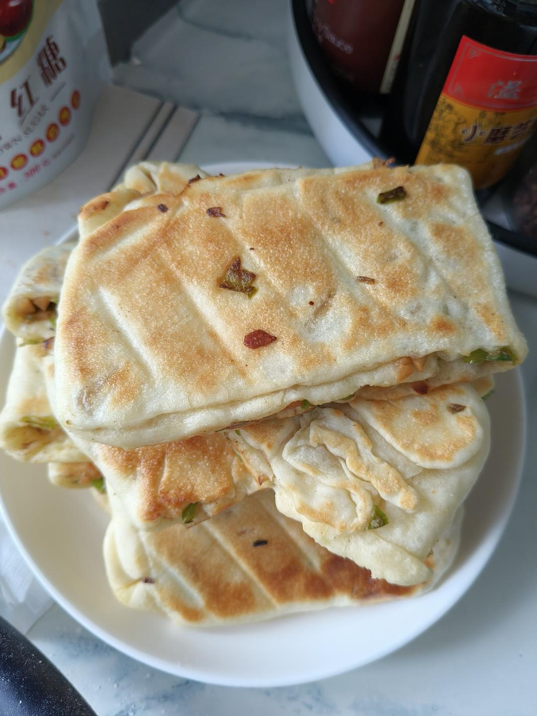 青椒火腿饼