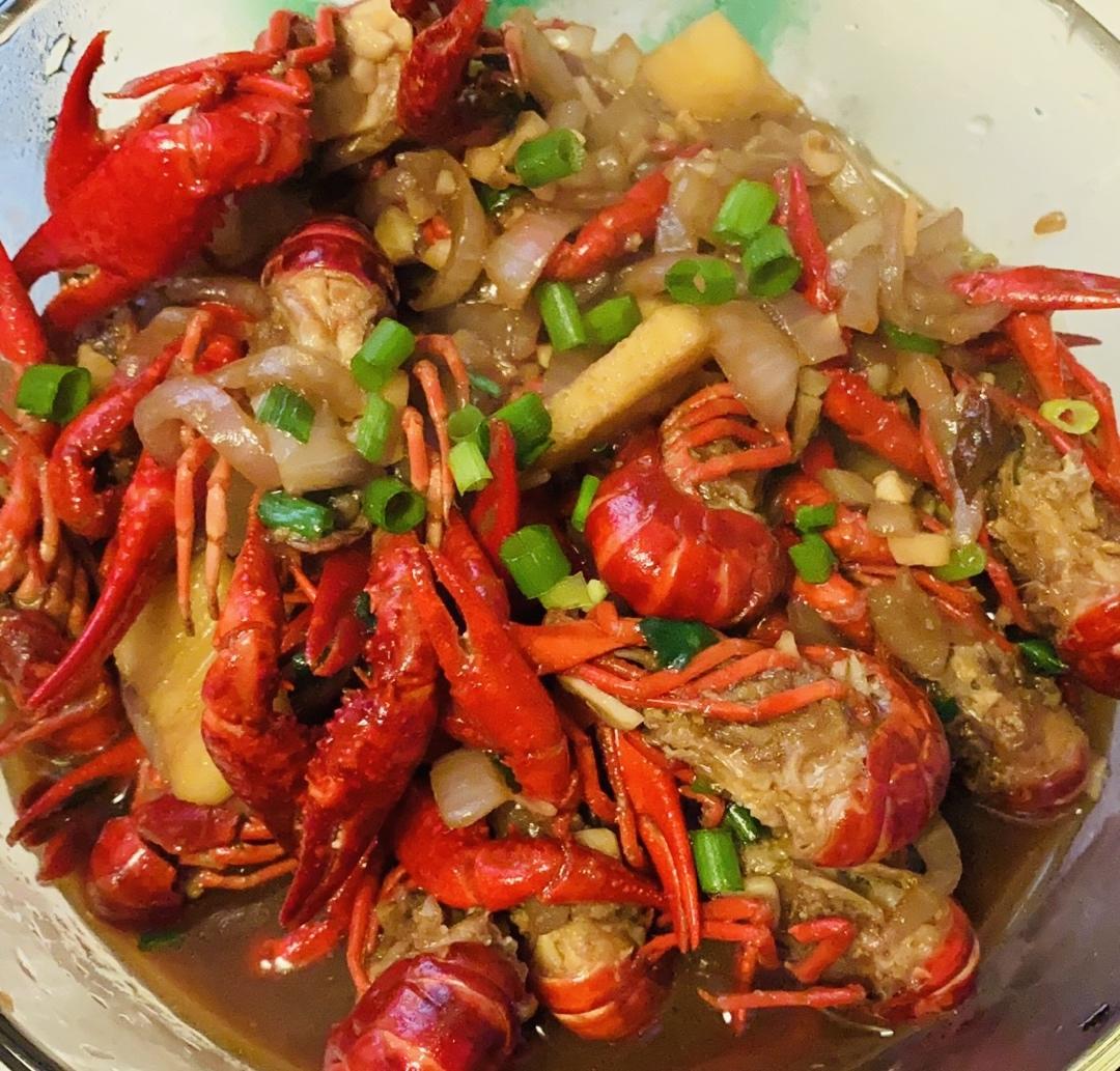 李燕33做的好吃到爆的蒜香小龙虾